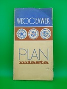Plan Miasta WŁOCŁAWEK 1977r. Mapa
