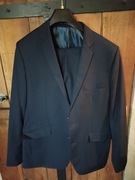 Garnitur męski szafirowy