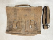 Torba skórzana Vooc Urban ATS173, light brown