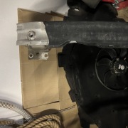 belka zderzeniowa, wentylator, wygłuszenie maski  Audi A3 8V 