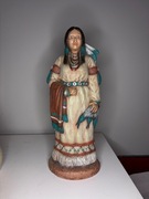 Figurka Indianki retro prl 