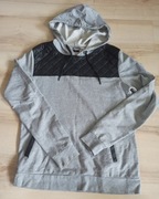 Szara bluza męska, czarna, Urban Classics M