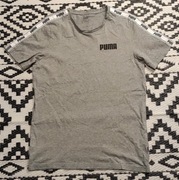T-shirt PUMA szary męski logo