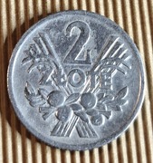 1974 rok - moneta o nominale 2 zł z czasów PRL
