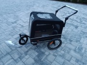 Przyczepka rowerowa dla zwierząt psów 