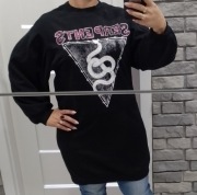 Długa bluza sukienka dresowa 36/38