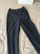 Asos Petite czarne spodnie eleganckie XS jak nowe