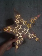 Świecąca gwiazda na baterie AA, Boże Narodzenie 