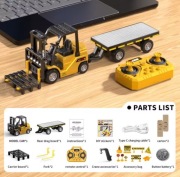 Zdalnie sterowany wózek widłowy 1:64