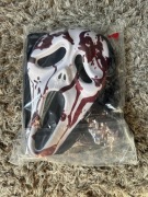 Maska+peleryn+nóż na halloween