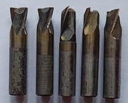 Frez dwupiórowy fi 16 mm Zestaw 5 sztuk