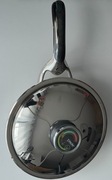 Patelnia wok ZEPTER 24 cm 2,4l z pokrywką jak nowa