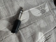 Adapter Jack 6,3 mm z 3,5 mm do gitar itp.