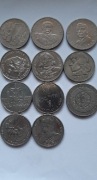  Zestaw 11 monet z  PRL 