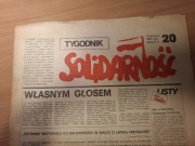 Tygodnik Solidarność 20 1981 Człowiek rodzi się i żyje wolnym
