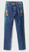 Jeansy z lampasami Desigual - r.38