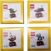LEGO 4 zestawy z serii "Przejażdżka" VIP MISB