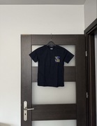 T-shirt chłopięcy z nadrukiem granatowy nowy rozmiar 140