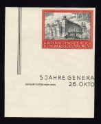 GG 1944 - Wawel, Fi 125** cięty z dolnym marginesem