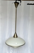 Lampa Art Deco proj. Otto Müllera dla Sistrah lata 30