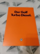 Prospekt golf mk1 jedynka td gtd prl