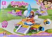 Klocki Friendships karuzela 157 elementów NIE LEGO 