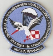 Naszywka  Ośrodka Wysokościowo-Ratowniczego i Spadochronowego.