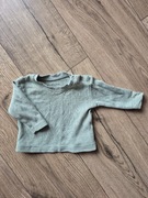 Primark bluzeczka niemowlęca pistacjowa wafelek 62