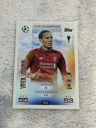 karta Van Dijk Topps Match Attax 2025/2026 25/26 Cup Champion