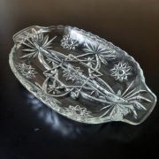 Vintage półmisek z przegrodą Anchor Hocking  EAPC 