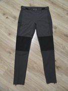 DOVREFJELL damskie spodnie turystyczne trekkingowe elastyczne khaki _ L