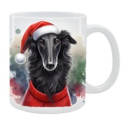 KUBEK Z PSEM Chart rosyjski borzoj - PREZENT, PERSONALIZOWANY, 24HWYS