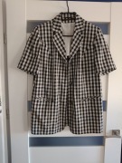 Marynarka z krótkim rękawem w stylu Retro na 3 guziki 