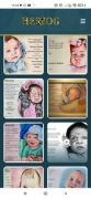 Pamiątka chrztu świętego portret i życzenia dla dziecka