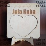 Ramka zakochanych pierwsze foto walentynki rocznica #MiszMówiszMasz