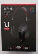 Słuchawki gamingowe  z mikrofonem Mad Dog GH600K RGB