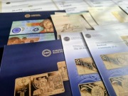 Foldery do monet/banknotów - duży zestaw około 269 szt.