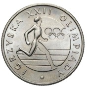 Polska, 20 złotych, XXII Igrzyska Olimpiady, 1980
