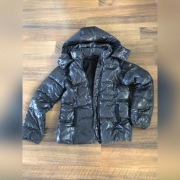 Kurtka zimowa czarna 128 