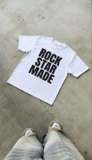 Rock Star Made Koszulka Biała Nowa Unisex S