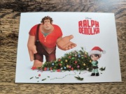 RALPH DEMOLKA  pocztówka  ulotki filmowe Walt Disney