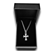 Naszyjnik stal szlachetna 55 cm , stylowe pudełko