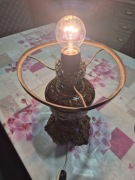 Lampa ceramiczna stołowa WZMPF Wałbrzych PRL