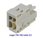 Gniazdo wago 733-102 2-bieguny 