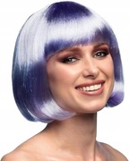 Damska Peruka Kabaret liliowa Halloween Karnawał