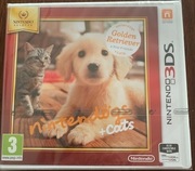 Nintendogs&Cats Golden Retriver Nintendo 3DS ... Supercena NOWY