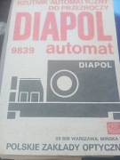Instrukcja obsługi Diapol 9839  Rzutnik automatyczny do przezroczy