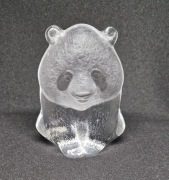 Figurka Pandy, kryształowa, WWF, bez uszkodzeń