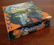 Gra planszowa Seasons / Pory roku (używana, prawie komplet - brak 1 karty)