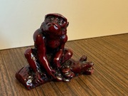 Figurka małpy z kapeluszem – styl orientalny, żywica